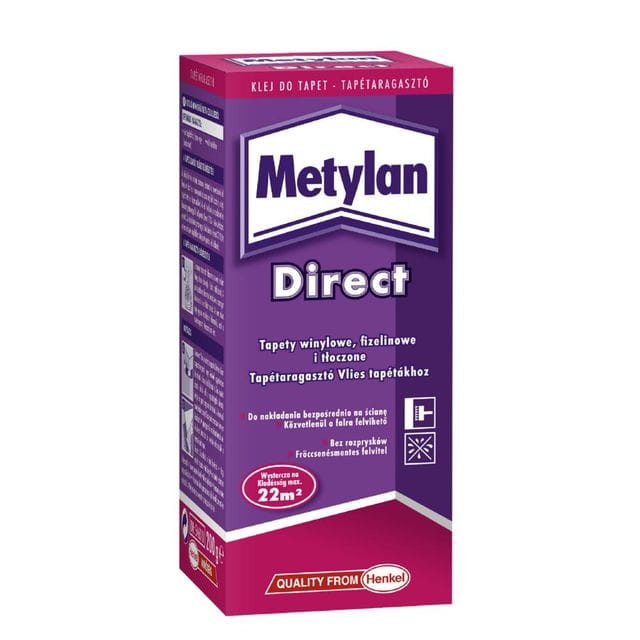 METYLAN DIRECT klej do tapet na flizelinie