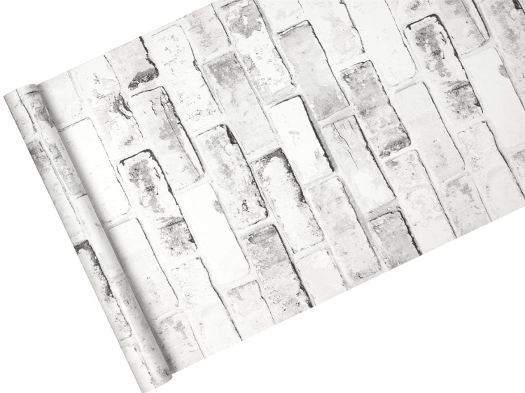 tapeta E98929 w białą cegłe