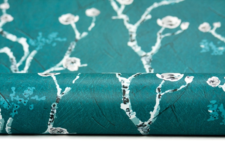 tapeta 38739-4 skandynawski wzór w gałązki