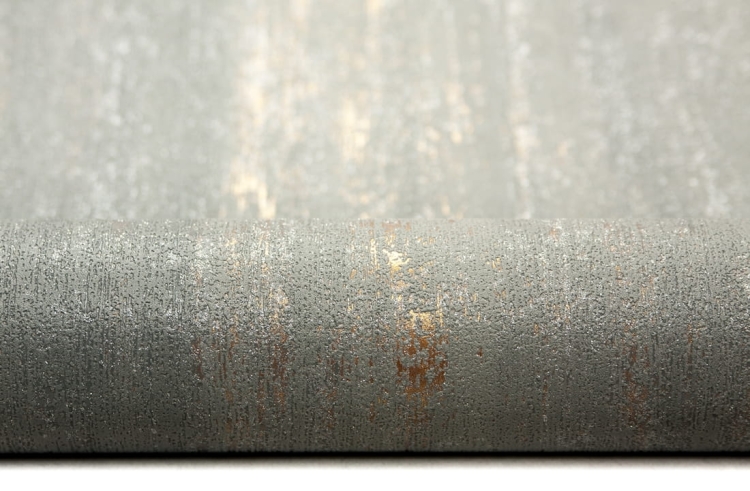 tapeta 6793-40 w pionowe pasy z miedzią