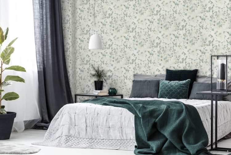 tapeta 38726-2 w drobne kwiaty