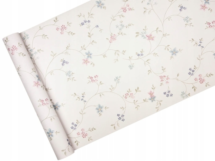 Tapeta  39071-2 Angielski Styl Różowa w drobne kwiatki