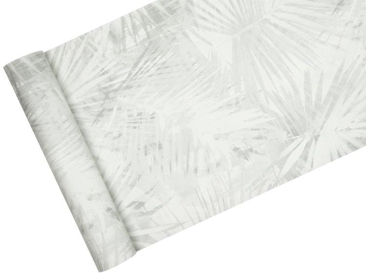 tapeta 36385-1 w szare liscie